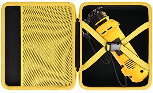 Khanka Hard Case Replacement for DEWALT 1/8-Inch and 1/4-Inch Collets Rotary Saw 5-Amp (DW660), Case Only