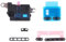 10 altavoces de malla antipolvo para iPhone 11 Pro Max (Negro)