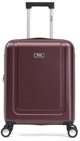 Unik REVOLUTION Maleta Cabina 55x40x20 Expandible 41L - Equipaje de Mano Ryanair, Rigida ABS, Trolley Extensible, 4 Ruedas Dobles 360° Silenciosas, Cerradura TSA, 2,8 kg - Burdeos