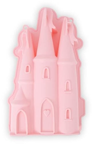 CÉCOA • Moule à gâteau • Château de Princesse • Silicone 100% Platinium • Moule en Silicone Thématique Anniversaire • Moule en Silicone 100% Alimentaire • Sans BPA