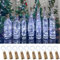 LEECOCO Led flaschenlicht,10 Stück 2m 20led Flaschenlichterkette korken， Fee lichterkette flaschenkorken für Weihnachten,Party, Hochzeit (10 Stück Kaltweiß)