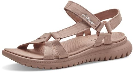 s.Oliver 5-28603-42, Sandali Donna, Rosa Antico, 38 EU