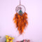 Traumfänger, Disdarkday Mädchen Kinder Dream Catchers Handgefertigt Traumfänger Feder Traumfänger, Hochzeit Kindergarten Schlafzimmer Wandbehang Ornamente Handwerk Dekoration, Pfau (ohne LEDs)