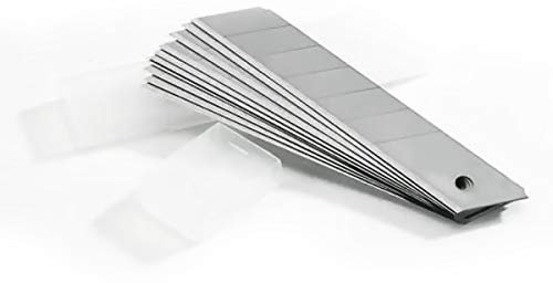 10 Pezzi Lame Cutter 25mm, Ricambio Lame Larghezza 25mm, Per Taglierini Grande (KMT)