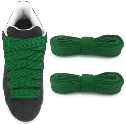UamGlsob 20mm Breite Dicke Schnürsenkel für Adidas Campus 00s Schuhe | Fatte Flach Ersatz Schuhbänder für Turnschuhe