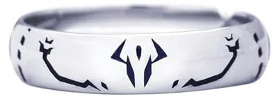 Anime Kaisen Ring Itadori Yuji Gojo Satoru Cosplay Verstellbare Unisex-Ringe Schmuck Requisite Zubehör Geschenke