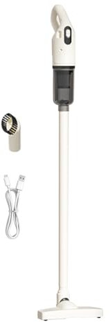Aspirateur Balai Puissant - Léger Et Ergonomique, Moteur Haute Puissance, Bac À Poussière Facile À Vider | Outil De Nettoyage Multifonctionnel pour Sols, Moquettes Et Intérieur Domestique