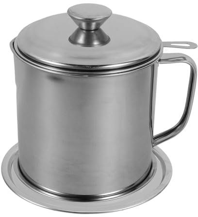 Zerodeko Olla Para Aceite Utensilios De Cocina Lata Para Aceite De Cocina Colador