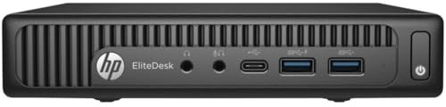 HP Mini PC Silencieux 18 cm pour Bureau, multimédia et Usage Professionnel, avec 3 Ans de Garantie ! Intel Pentium 4400T 2 x 2,90 GHz - 8 Go DDR4 - SSD 128 Go - USB 3 - Windows 11 Pro 64 Bits - #8567