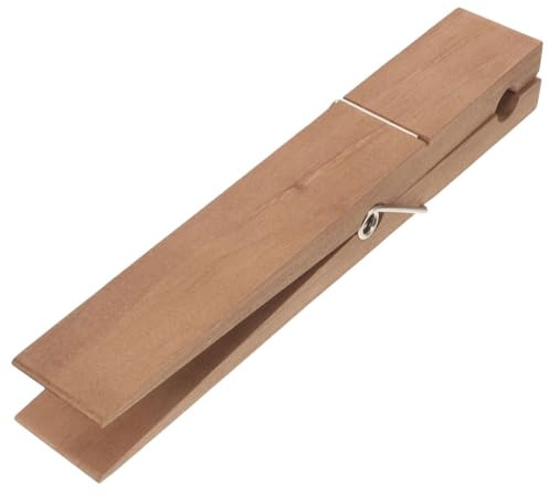 VICASKY Porte-serviette Mural Bois Jumbo Pince à Linge Géante Résistante pour Salle de Bain Cuisine et Chambre Optimise Espace Support Serviette Pratique et Décor Rustique