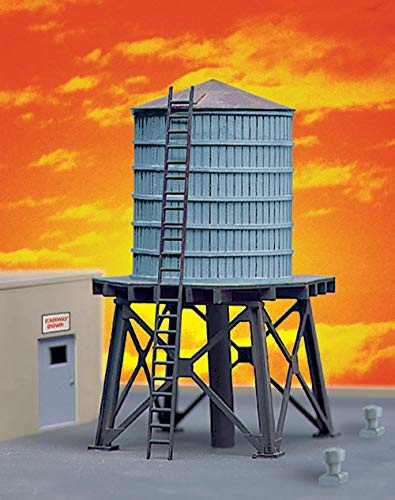 Cornerstone Wooden Water Tank Kit, 3/8 10.1 x 6cm, HO Scale, 3 Pack, Classic Style, Unisex, Assembly Required
