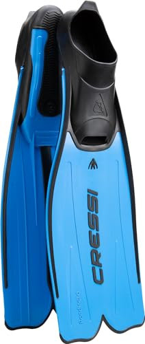 Cressi Unisex Flossen Rondinella, blau, 31W/32L, CA182031