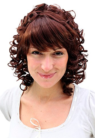 WIG ME UP - 2213-33 Perücke brünett schulterlang Locken viktorianisch