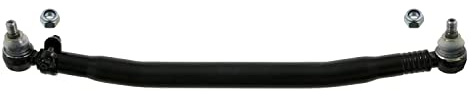 FEBI BILSTEIN 23237 Lenkstange mit Muttern Vorne Kompatibel mit DAF 75 1247957 1385492 1283212 für Links-/Rechtslenker