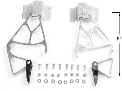 Werner 28-14 Rung Lock Kit (Pair) for Fiberglass Extension Ladders, 2.9 Lbs