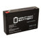 Batteria Ermetica Ricaricabile al Piombo 6V Volt 7Ah con connettore faston ideale per UPS sistemi di sicurezza Peg Perego giochi giocattoli lampada di emergenza