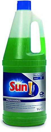 Sun Professional Bierglasreiniger Handgeschirrspülmittel für Gläser, 2 x 1 L