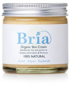 Bria 100 % natürliche, beruhigende Hautcreme für Ekzemen neigende und trockene Haut, geeignet für Erwachsene, Kinder und Babys, parfümfrei, 60 ml