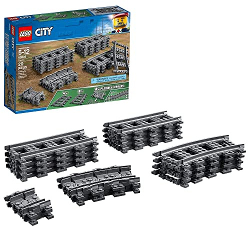 LEGO City 60205 - Biegsame Schienen (20 Teile) - 2018