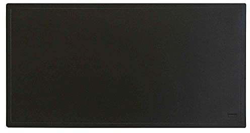 Idena 10545 - Schreibunterlage im Computerpadformat, schwarz, ca. 34 x 65 cm groß, praktisches Zubehör für das Home Office, Arbeitszimmer und im Büro