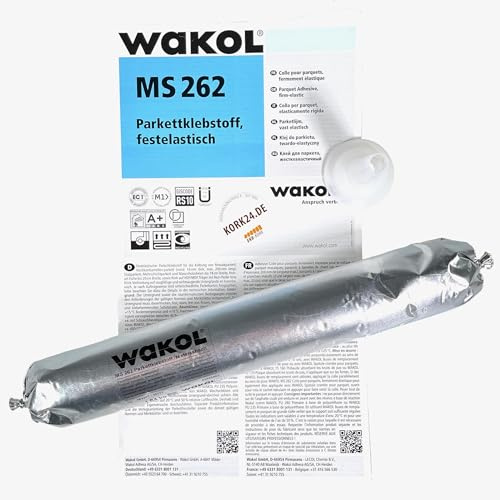 Wakol MS 262 Parkettklebstoff festelastisch im 600ml Schlauchbeutel von kork24.de