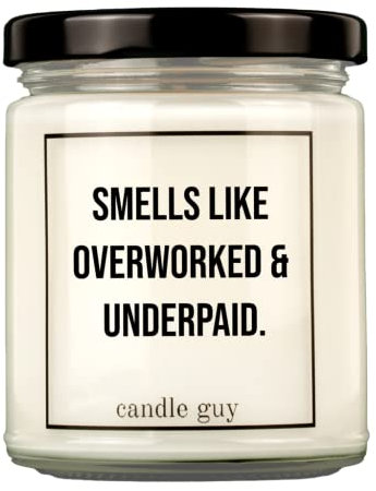 candle guy Duftkerze im Glas [Brennzeit 70h] - Duft-Kerze handgemacht mit Spruch | Freches Geschenk für Frauen, Freundin, Geburtstag | 100% Sojawachs, schöne natürliche Düfte mit ätherischem Öl