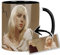 Billie Tasse Eilish Tasse Innen & Henkel Schwarz Keramikbecher Mug