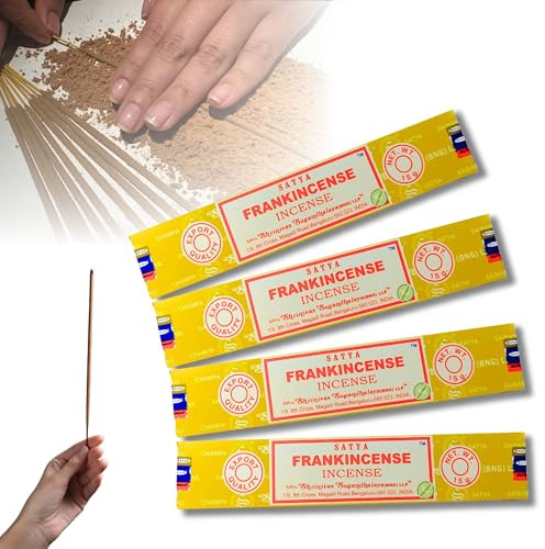 4X Räucherstäbchen Set Original Satya Verschiedene Düfte | Räucherwerk (Weihrauch)