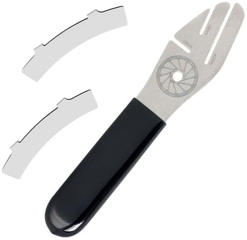3pcs Fahrrad Bremsscheiben Einsteller, Scheibenbremsen Einstellung, Richtwerkzeug Brems, Bremsscheiben Tool zum Abflachen, Disc Brake Alignment Tool für Bike Repairing