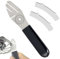 3pcs Fahrrad Bremsscheiben Einsteller, Scheibenbremsen Einstellung, Richtwerkzeug Brems, Bremsscheiben Tool zum Abflachen, Disc Brake Alignment Tool für Bike Repairing