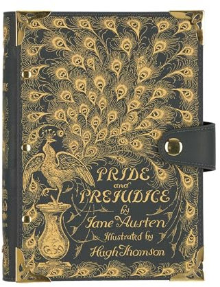 Well Read Pride And Prejudice Green Refillable Ring Binder Notebook