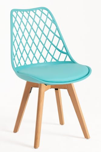 Regalos Miguel - Packs Sillas Comedor - Pack 4 Sillas Mima - Aguamarina