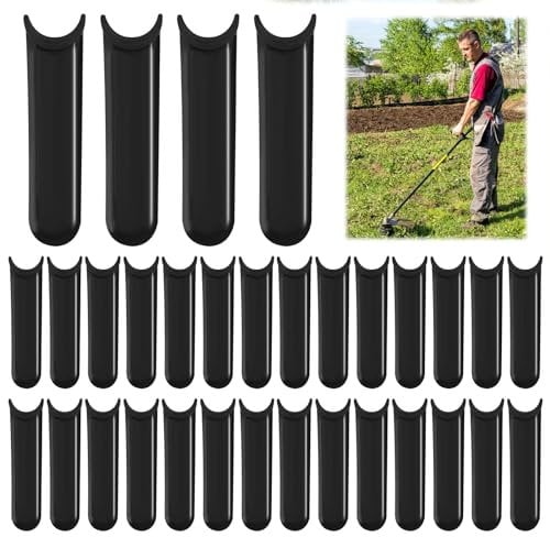 WGDVVJV 100Pcs Replacement Plastic Blade Set Strimmer Blades Lawnmower Blades for Flymo Lawnmowers Hover Vac/Micro Lite/Minimo/Mow n Vac