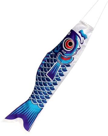CASNO Cartoon Fish Wind Sock Colorful Japanese Windsocks Carp Mini Koinobori Gift Fish Wind Streamers Carp Windsocks