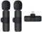 BYbrutek Upgraded 2-Pack Lavalier Wireless Microphones for iPhone and iPad, Mini Microphone for Video Recording, Podcasts, Interviews, YouTube, TikTok, and Vlogging (Equipped with Lightning Receiver)
