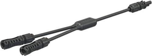 Stäubli MC4 Y-Splitter Kabel für den Anschluss von Solarmodulen 2x Buchse zu 1x Stecker - Herstellernummer: 32.0333 Kabelverteiler Balkonkraftwerk mit TÜV-Zertifizierung