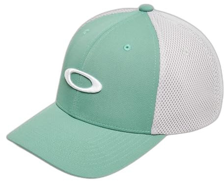 Oakley Men's Ellipse Mesh Hat Baseball Cap, Pacific, S-M