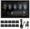 Brilluxa 13.3in Universal Car Headrest Mount Monitor Rear Seat Entertainment Systems 2GB 32GB for Android 9.0 Car Headrest Video Player Car TV Headrest Multimedia Tablet