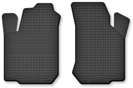 Wielganizator Gummimatten vorne passend für Opel Corsa C (2000-2006) Schrägheck | 2-teiliges Set, nur vorn | bessere Passform als universelle Matten | Schwarz