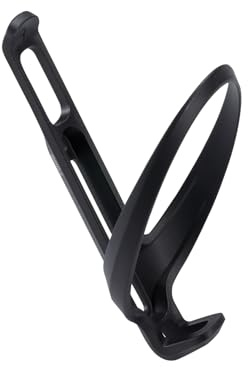 BBB Cycling HaloCage Carbon Flaschenhalter – Ultra-leichter Trinkflaschenhalter aus UD-Carbon – Extrem Sicherer Halt & Elegantes Design – Nur 21g – Ideal für Rennrad, Gravel & MTB - BBC-45 Mattschwarz