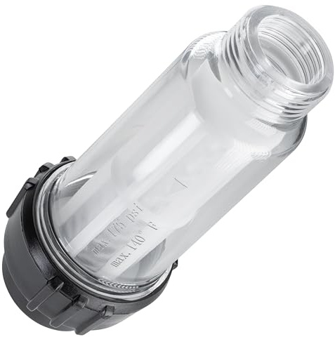 Poppstar 3/4 Wasserfilter für Gartenschlauch/Hochdruckreiniger