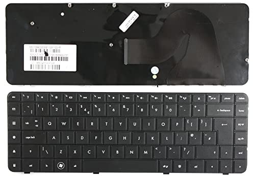 Power4Laptops Regno Unito Nero Tastiera Sostitutiva per Portatili Compatibile con HP G62t-250