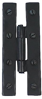 From The Anvil Black 3.25 Inch H Hinge (Pair)