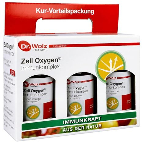 Dr. Wolz Zell Oxygen Immunkomplex Konzentrat Kur-Vorteilspackung, 750 ml Lösung