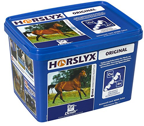 HORSLYX Original | 5 kg | Ergänzungsfuttermittel für Pferde | Mit Vitaminen & Mineralstoffen