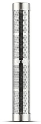 Santevia Alkaline Portable Filter – Travel & Hiking Use, Fits Most Bottles, Boosts pH & Reduces Chlorine