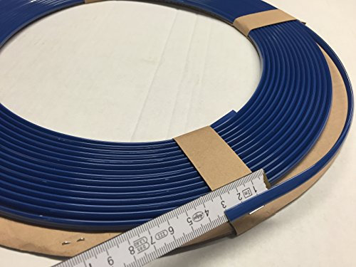phil trade 3 Meter Kantenschutz Zierleisten blau U-Profil alle Autos KFZ Roller