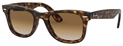Ray-Ban Unisex-Erwachsene 4340 Sonnenbrille, Braun (Havana/Brown Gradient), 50