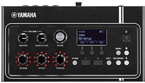 Yamaha EAD10 Elektronisch-Akustisches Schlagzeugmodul mit Stereo-Mikrofon und Trigger, Schwarz