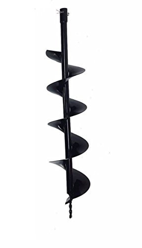 ERSATZBOHRER LÄNGE 80 CM Ø 15 CM (KG) - ERDBOHRER, BOHRER, PFAHLBOHRER, ERDLOCHBOHRER,